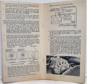 1978 Chevrolet Chevelle Monte Carlo Owners Operators Manual