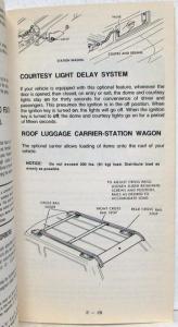 1978 Chevrolet Impala Caprice Owners Operators Manual Original