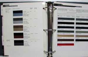 1986 Buick Dealer Album Paint Upholstery Riviera Century Regal Grand National