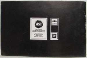 1989 Chevrolet Corsica Owners Manual