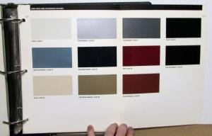 1985 Buick Dealers Album Paint Chips Upholstery Riviera Skylark Somerset Regal