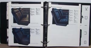 1985 Buick Dealers Album Paint Chips Upholstery Riviera Skylark Somerset Regal