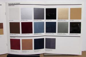 1985 Buick Dealers Album Paint Chips Upholstery Riviera Skylark Somerset Regal