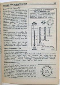 1987 Chevrolet Celebrity Owners Manual