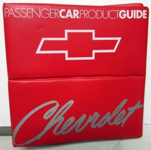 1990 Chevrolet Dealers Album Paint Chips Upholstery Iroc Camaro Corvette Beretta