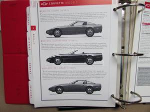 1991 Chevrolet Dealers Paint Chips Upholstery Album Camaro Corvette Caprice