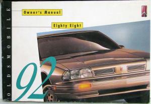 1992 Oldsmobile Eighty Eight Owners Manual