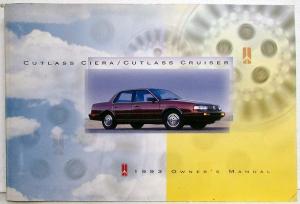 1993 Oldsmobile Cutlass Ciera/Cutlass Cruiser Owners Manual with Extras