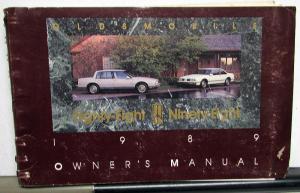 1989 Oldsmobile Eighty-Eight/Ninety-Eight Owners Manual