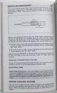 1981 Pontiac Phoenix Owners Manual