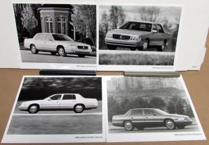 1998 Cadillac Dealer Album Paint Chips Upholstery Catera Eldorado DeVille