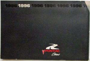 1996 Pontiac Bonneville Owners Manual