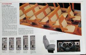 1990 GMC Truck Rally Van Wagon Sales Brochure Original