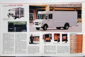 1990 GMC Vans Cab & Chassis F/C Models Truck Sales Brochure Original