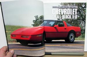 Chevrolet Small-Block V-8 Muscle Car Color History Refence Book Anthony Young
