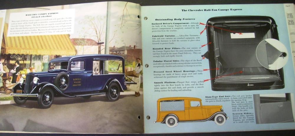 1935 Chevrolet Truck Dealer Al Gold Book Of Values Panel 1935 Chevrolet Truck Dealer Al Gold Book Of Values Panel Pick Up Stake