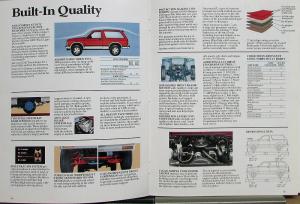 1991 GMC S-15 Jimmy Truck SL SLS SLE 2- 4-WD Sales Brochure Original