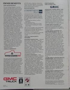 1991 GMC Rally Van Truck STD STX Sales Brochure Original