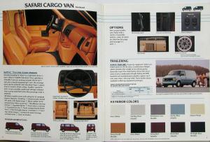 1991 GMC Truck Commercial Vehicles Pickup Trucks Vans Sales Brochure Original
