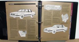1989 Oldsmobile Dealers Album Paint Chips Upholstery Toronado Ninety Eight