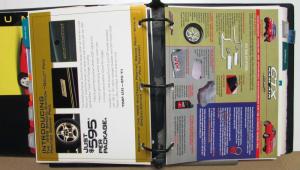 1999 Pontiac Dealers Album Paint Chips Upholstery Firebird Trans Am Grand Prix