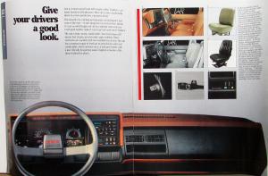 1992 GMC Topkick Medium Duty Truck Sales Brochure Original