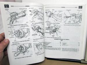 1986 Dodge Caravan & Plymouth Voyager Front Wheel Drive Van Service Shop Manual