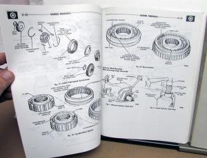 1986 Dodge Caravan & Plymouth Voyager Front Wheel Drive Van Service Shop Manual