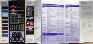 1992 GMC Sonoma Pickup Truck Syclone 2- 4-WD Sales Brochure Original