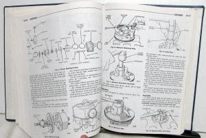 1986 Chrysler Dodge Plymouth Service Shop Manual RWD Diplomat Gran Fury Fifth Av