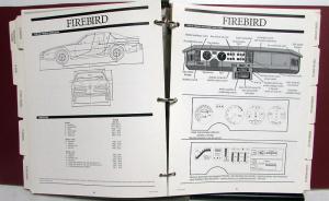 1987 Pontiac Dealers Album Product Book Fiero Trans Am Firebird Grand Am Prix