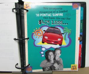 1998 Pontiac Dealers Album Paint Chips Upholstery Formula Trans Am Firebird