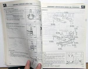1986 Dodge Plymouth Colt Vista Service Shop Repair Manual Sub-Compact Wagon