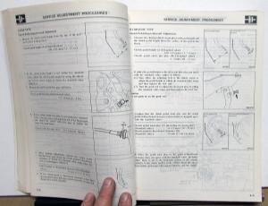 1986 Dodge Plymouth Colt Vista Service Shop Repair Manual Sub-Compact Wagon