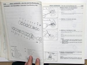 1987 Dodge Ram Raider Import Dealer Service Shop Manual Engine Chassis Body