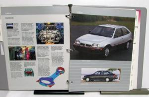 1988 Pontiac Fleet Product Book Upholstery Trans Am Firebird Formula GTA