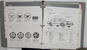 1988 Pontiac Fleet Product Book Upholstery Trans Am Firebird Formula GTA