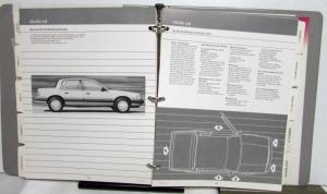 1988 Pontiac Fleet Product Book Upholstery Trans Am Firebird Formula GTA
