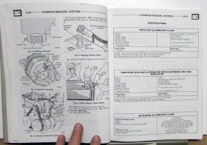 1987 Dodge Caravan & Plymouth Voyager Front Wheel Drive Van Service Shop Manual