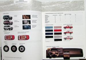 1993 GMC Jimmy Typhoon Yukon Truck Sales Brochure Original