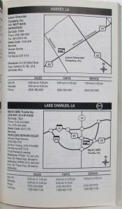 1994 GMC TopKick Chevrolet Kodiak Truck One-Stop Service Dealer Directory