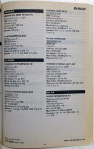 2000-2001 Caterpillar Truck Engine Parts and Service Directory