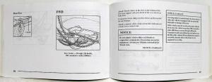 1999 General Motors Passenger Car and Light Truck Towing Instructions Manual