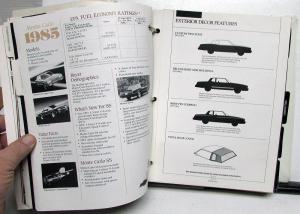 1985 Chevrolet Passenger Car Value Guide Dealers Album Corvette Camaro