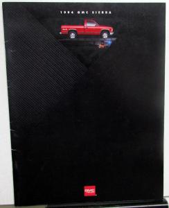 1994 GMC Sierra SL SLE Club Coupe Pickup Truck Sales Brochure Original