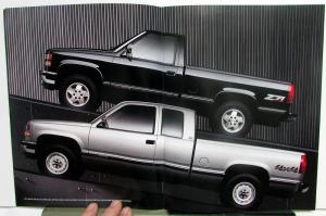 1994 GMC Sierra SL SLE Club Coupe Pickup Truck Sales Brochure Original