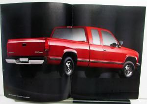 1994 GMC Sierra SL SLE Club Coupe Pickup Truck Sales Brochure Original