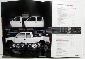 1994 GMC Sierra SL SLE Club Coupe Pickup Truck Sales Brochure Original