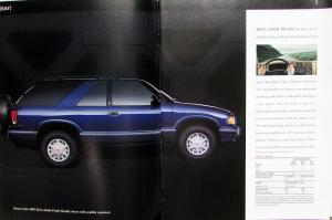 1995 GMC Truck Jimmy Sonoma Sierra Suburban Yukon Vans Sales Brochure Original