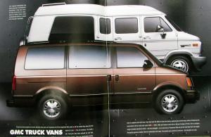 1994 GMC Truck Rally Vandura Vans Sales Brochure Original